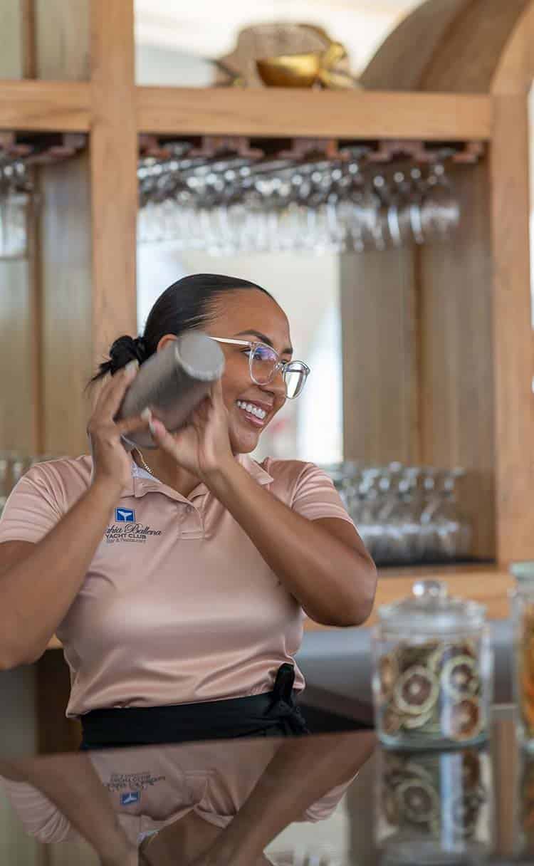 Staff member at Bahia Ballena Yacht Club
